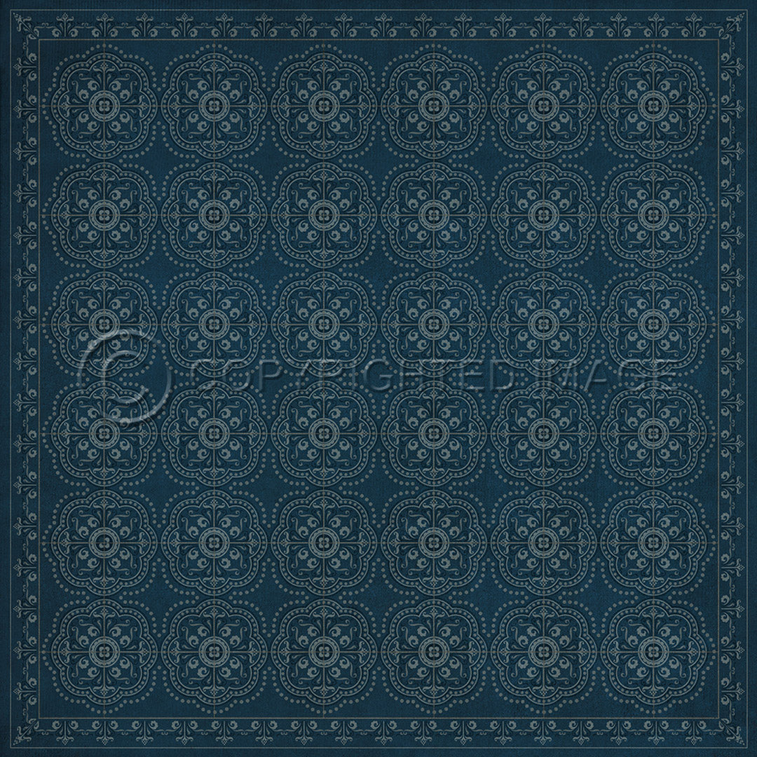 Pattern 28 Blue Bandana 60x60