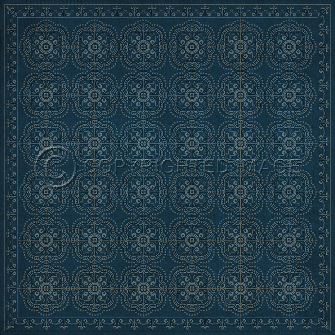 Pattern 28 Blue Bandana 72x72