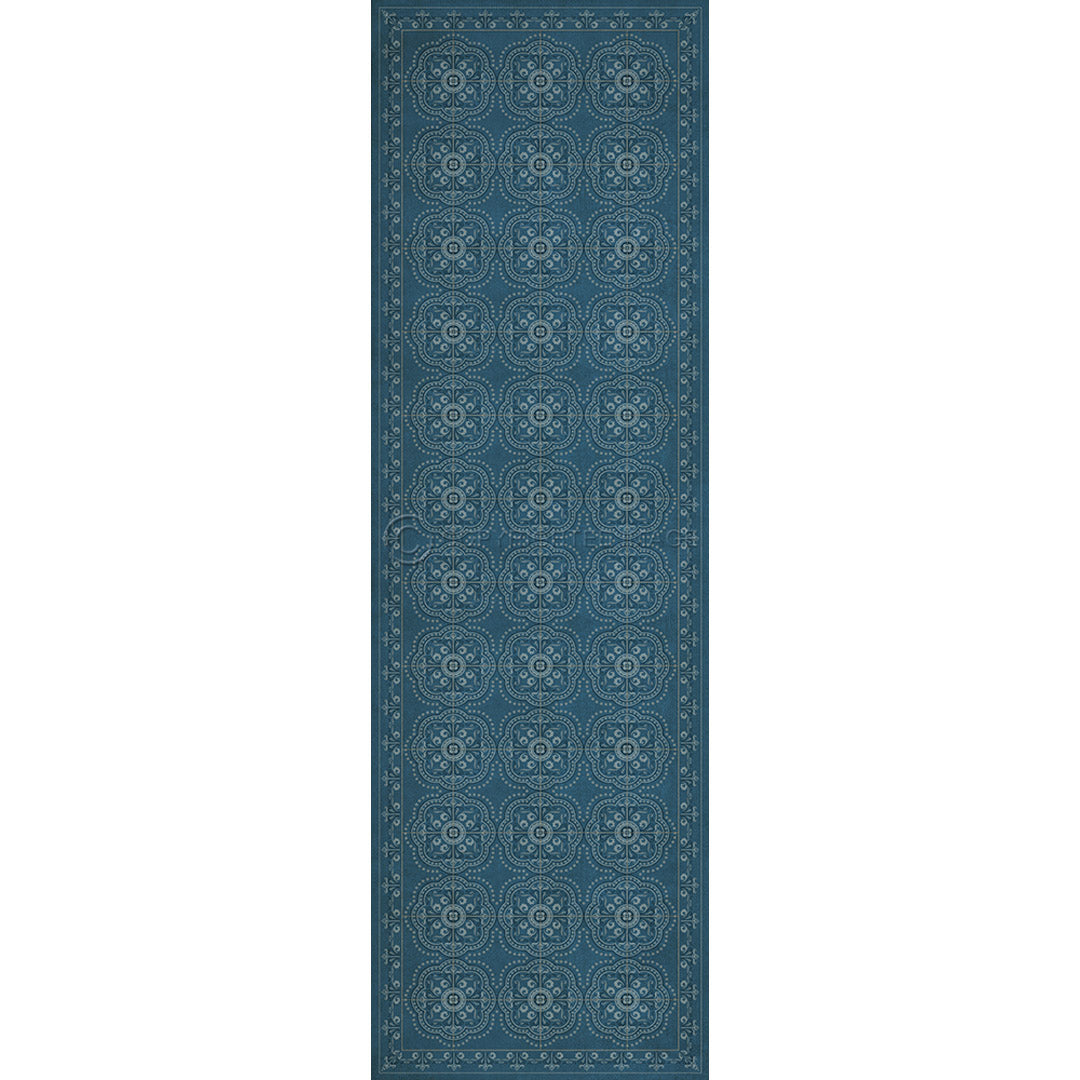 Pattern 28 Dark Blue Waters 36x115