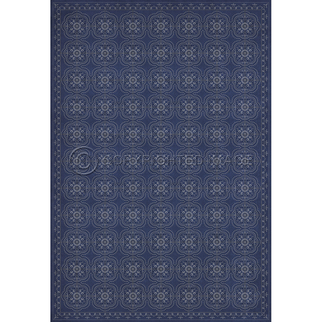 Pattern 28 Indigo Bandana 120x175