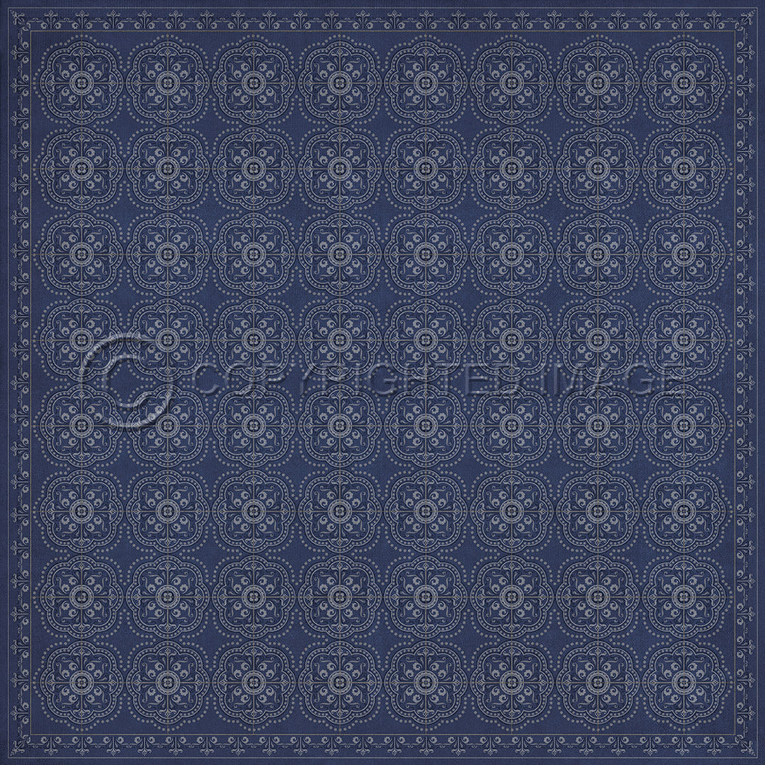 Pattern 28 Indigo Bandana 96x96