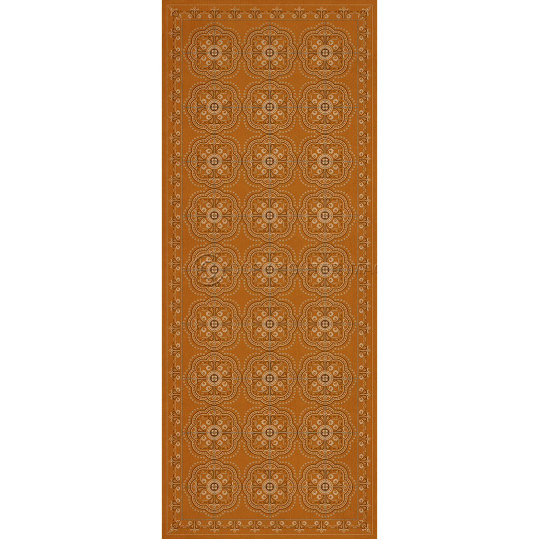Pattern 28 Orange Bandana 36x90