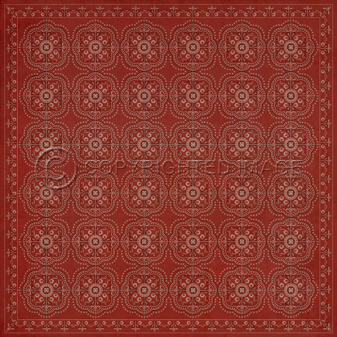 Pattern 28 Red Bandana 60x60
