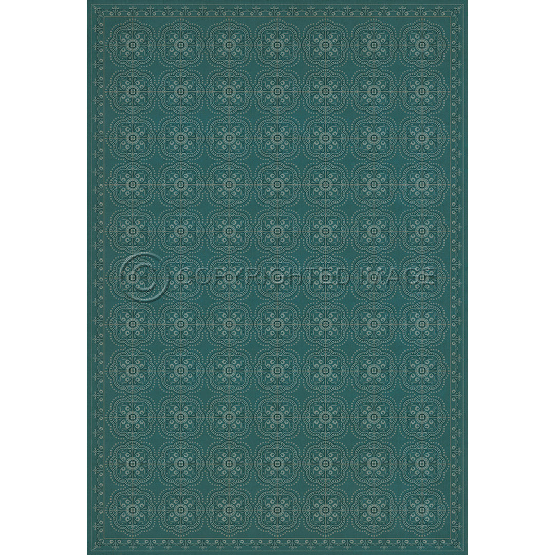 Pattern 28 Teal Bandana 120x175