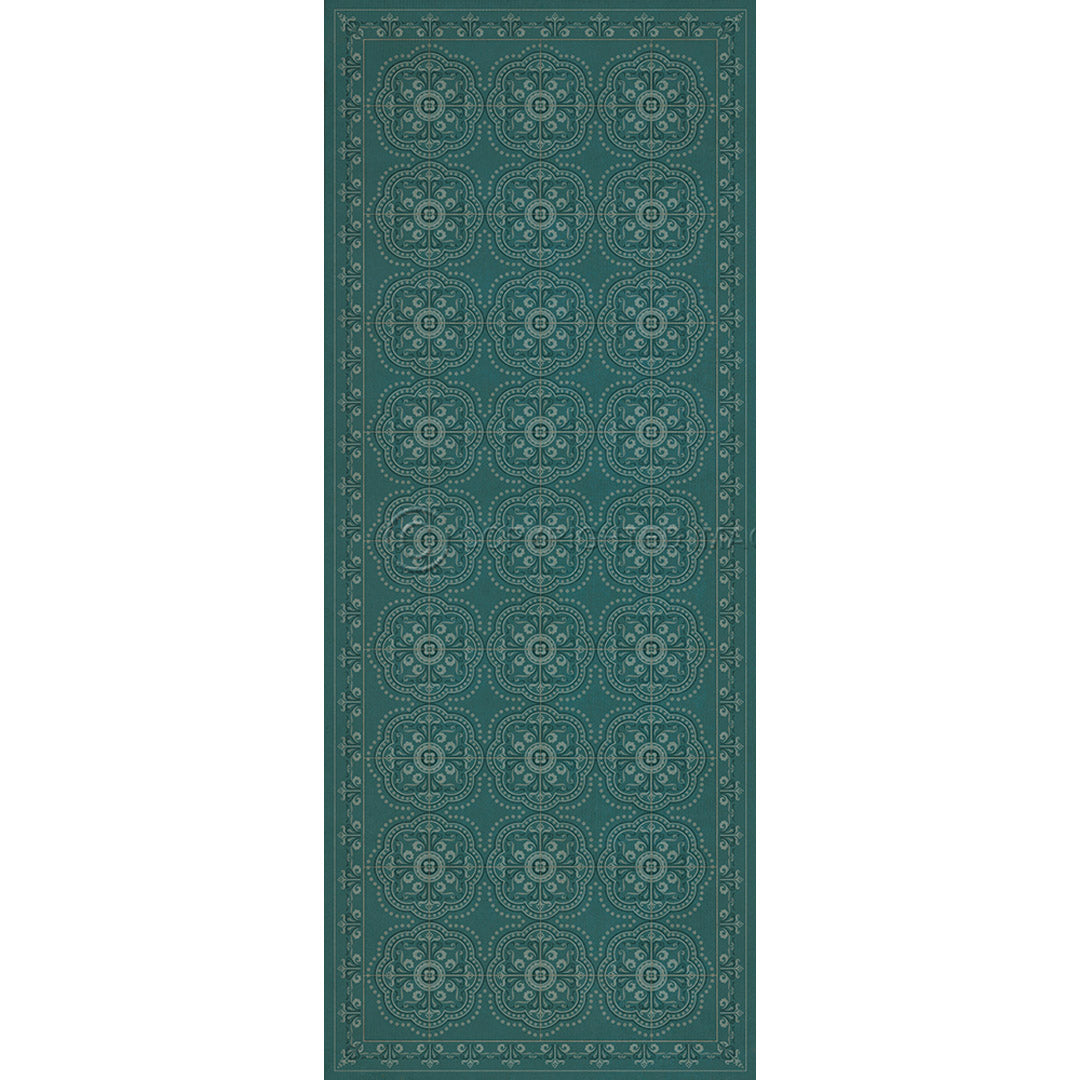 Pattern 28 Teal Bandana 36x90