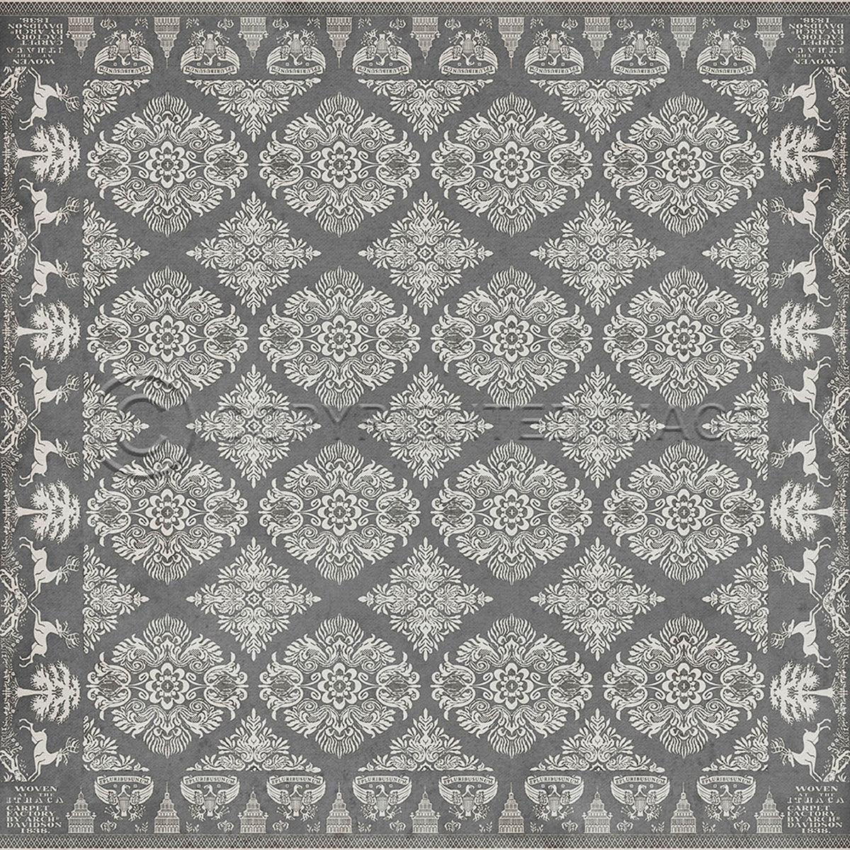 Archibald The Grey Monk 60x60