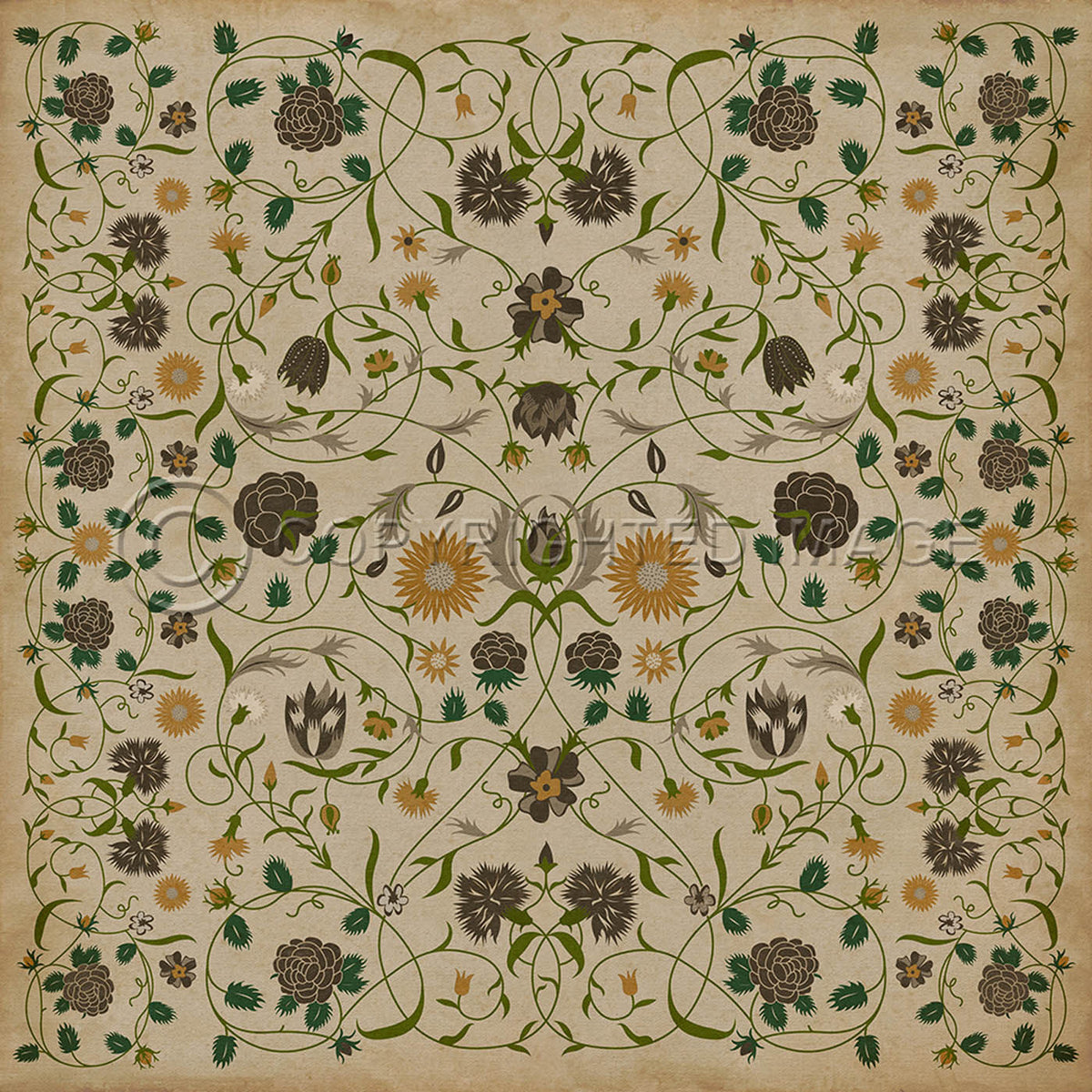 Floral Martha 96x96