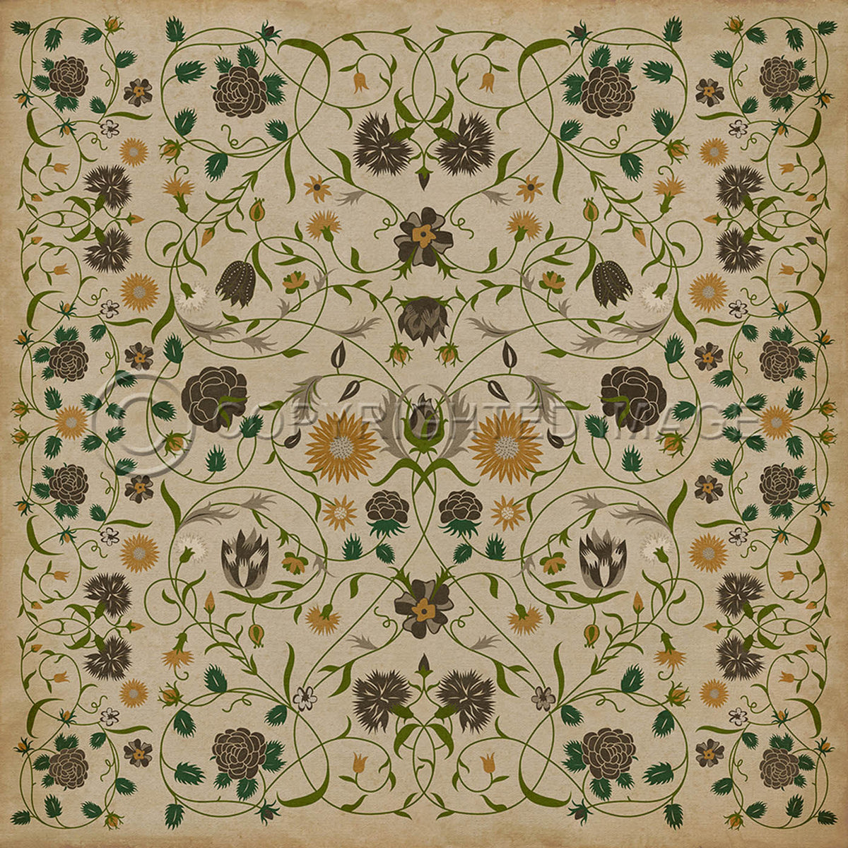 Floral Martha 120x120