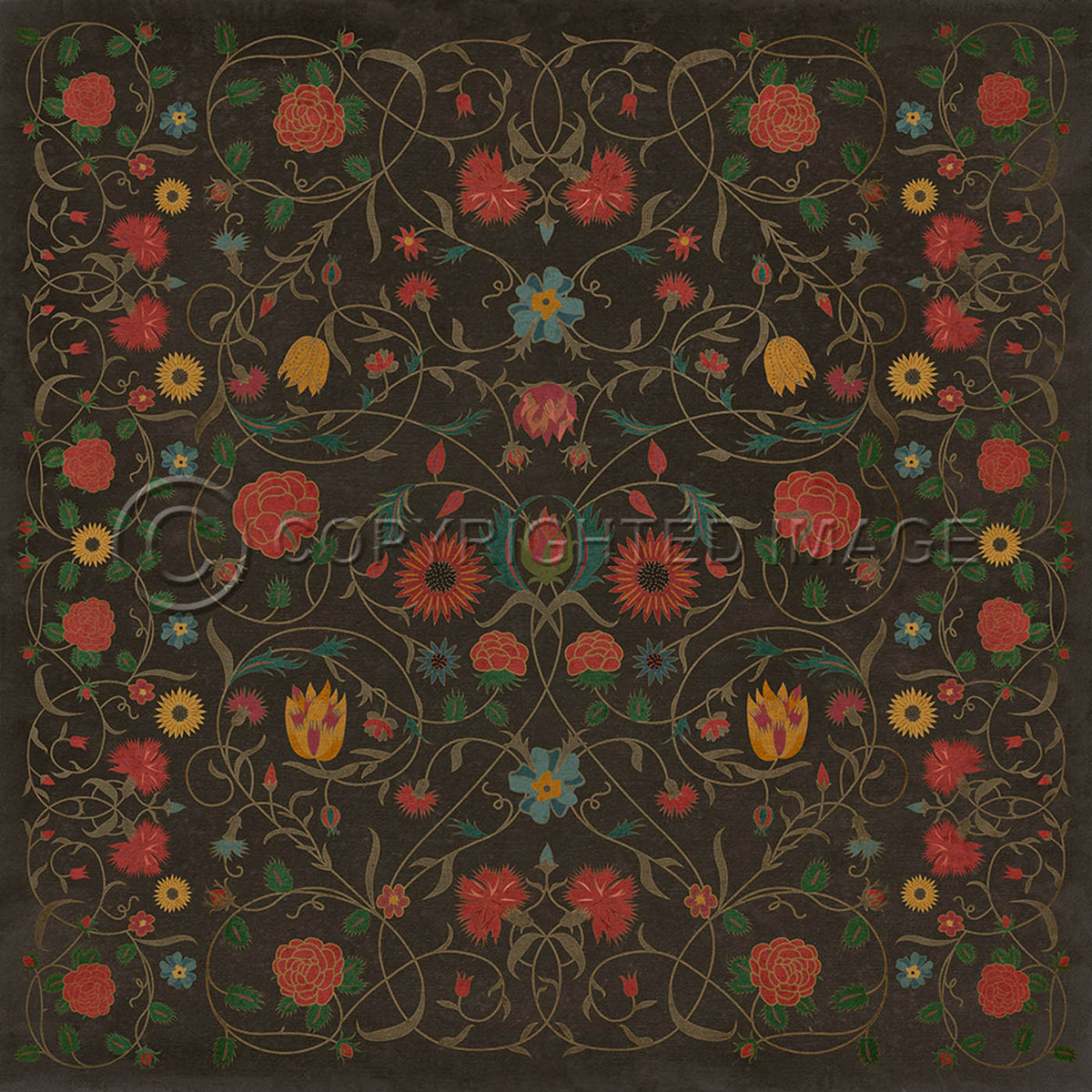 Floral Susannah 60x60