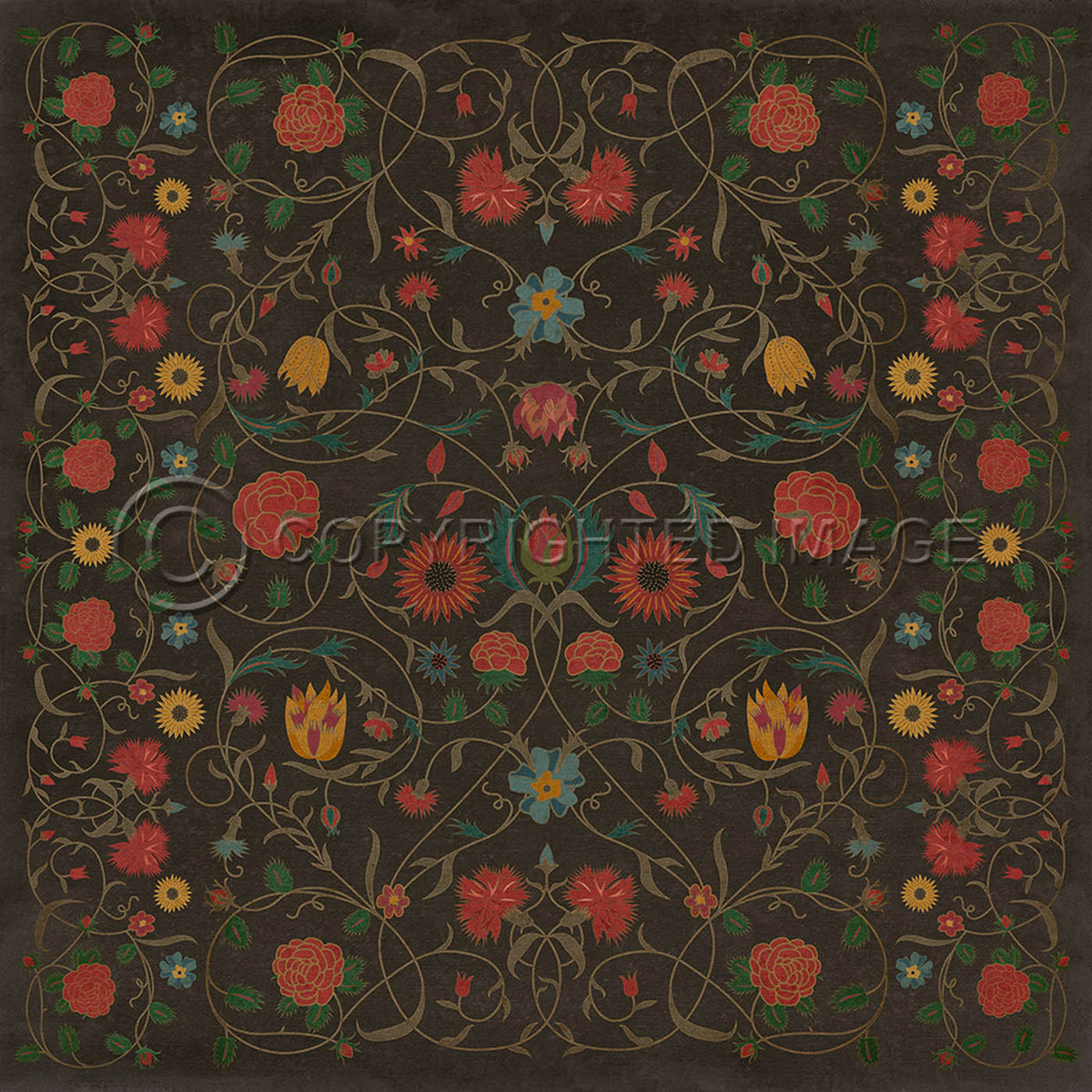 Floral Susannah 96x96