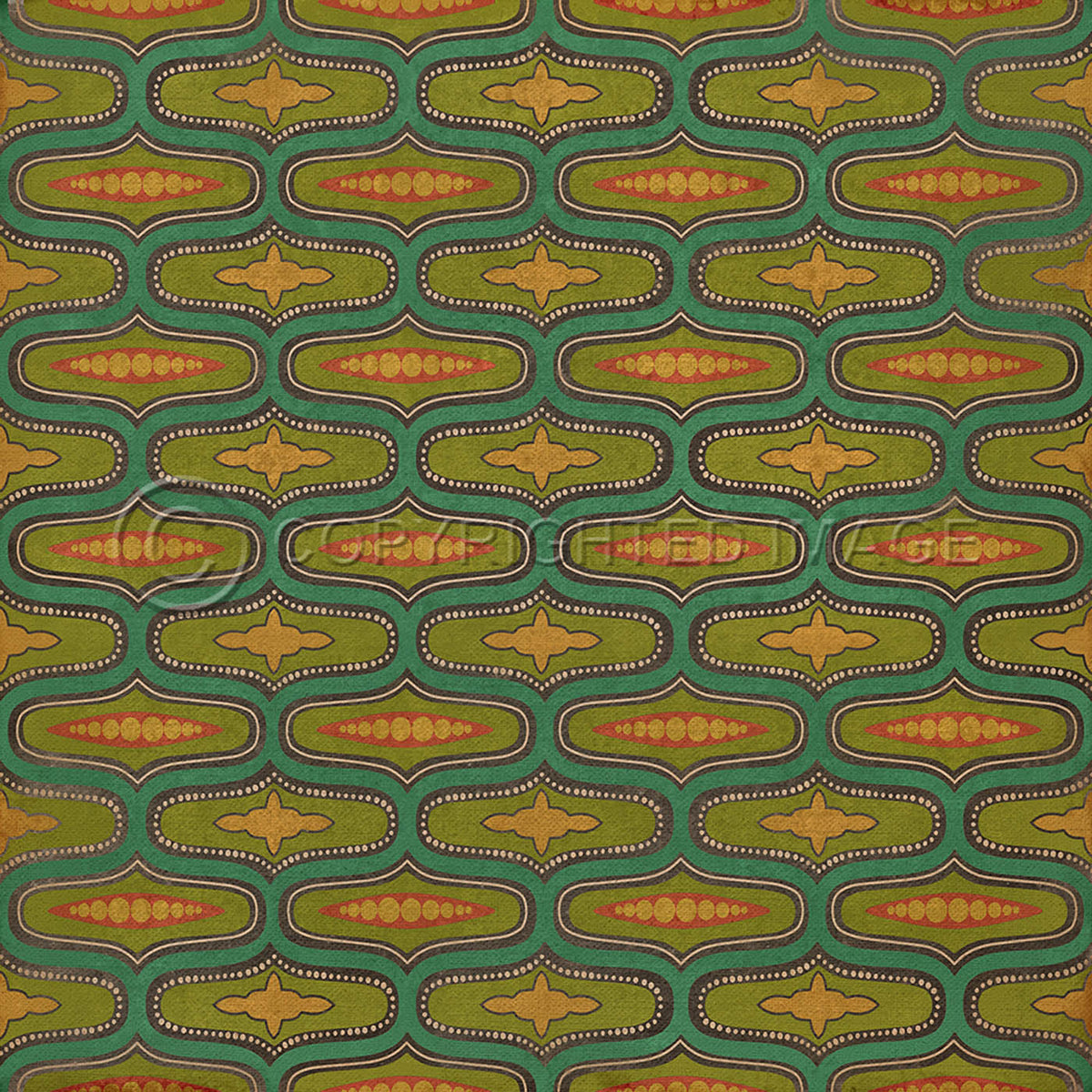 Wavy Lines Defoe 36x36