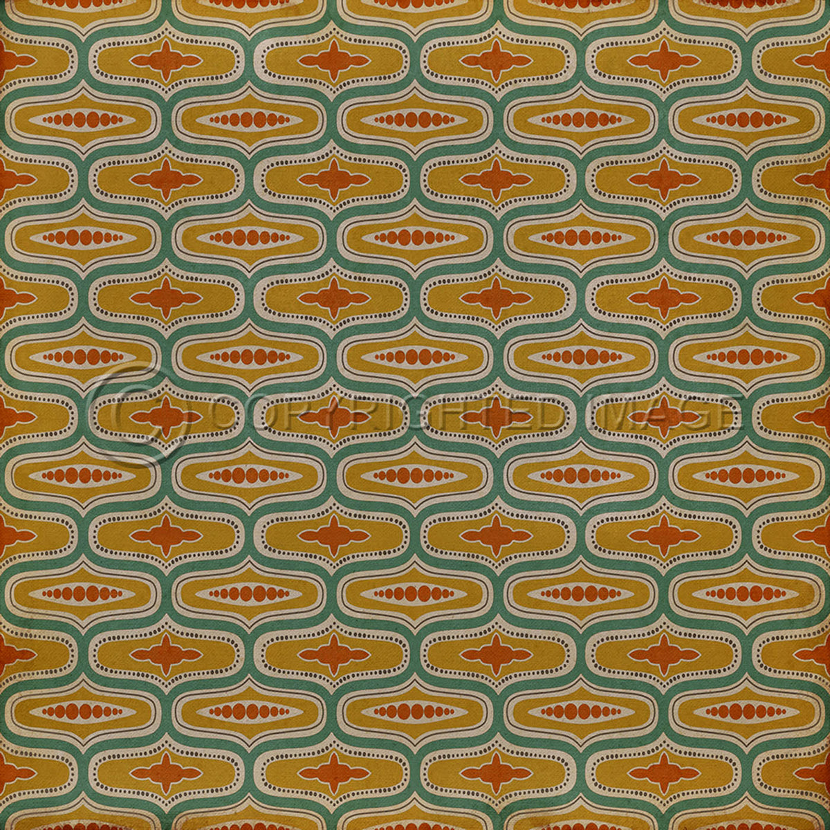 Wavy Lines Fielding 60x60