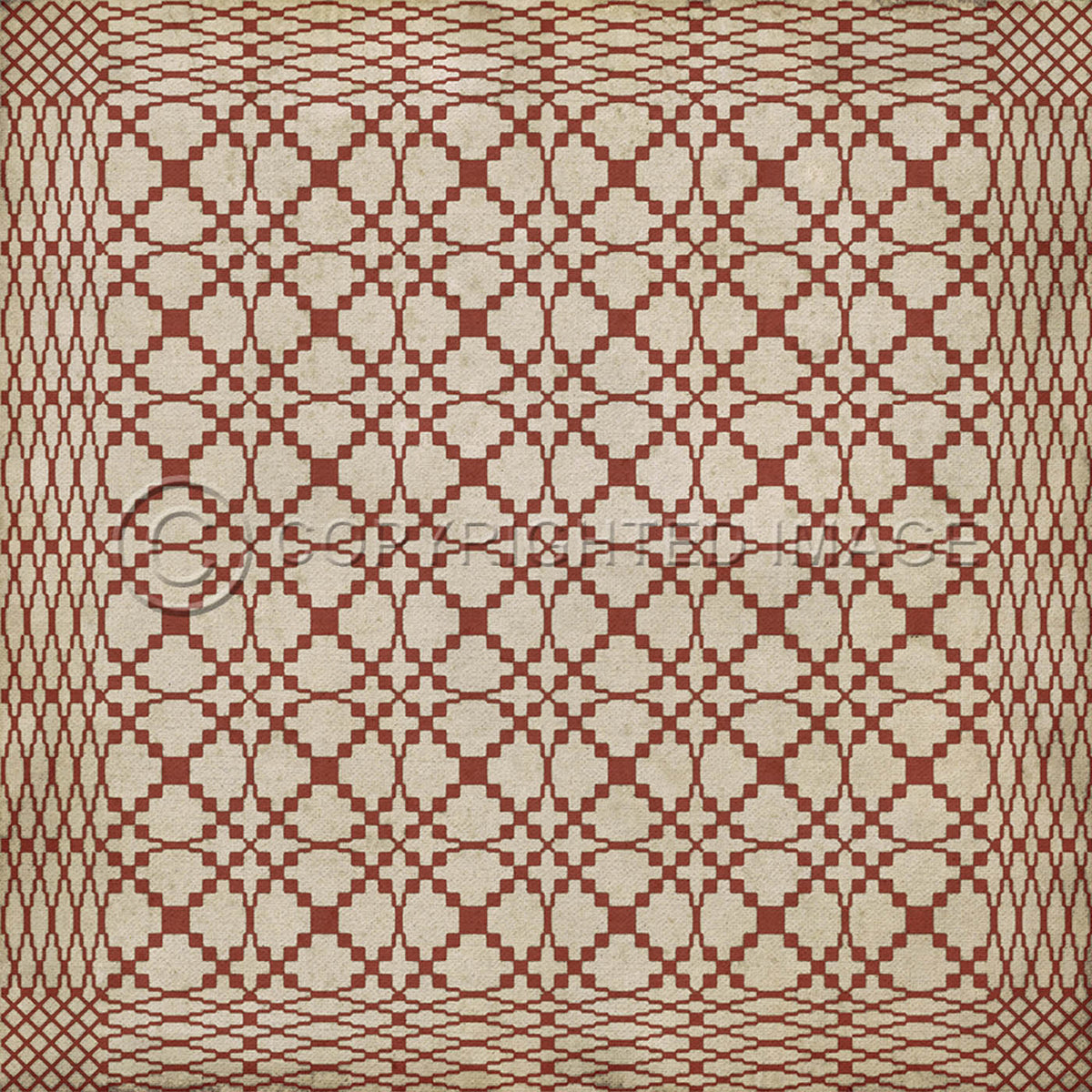 Woven Caroline Est 1728 36x36