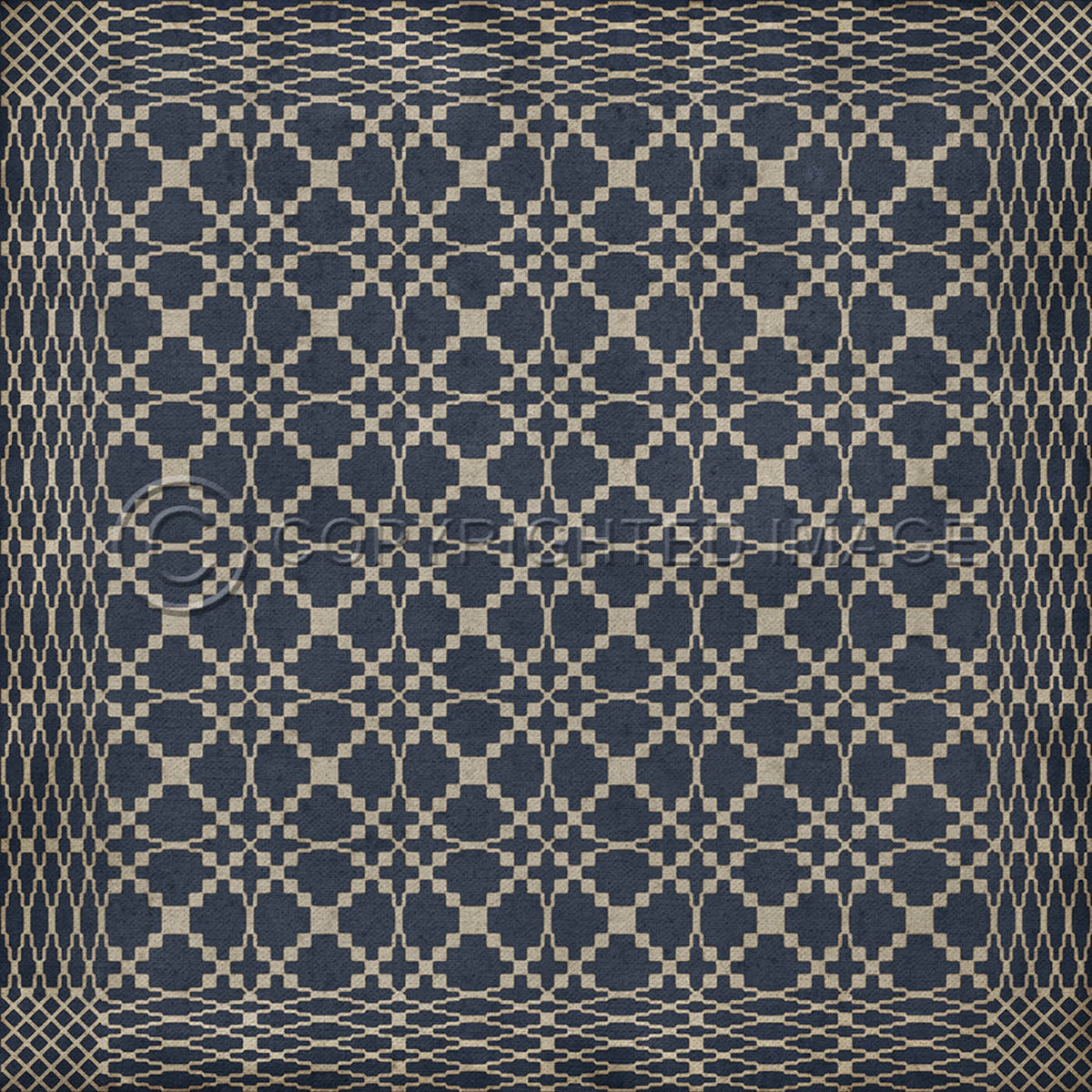 Woven James Est 1617 36x36