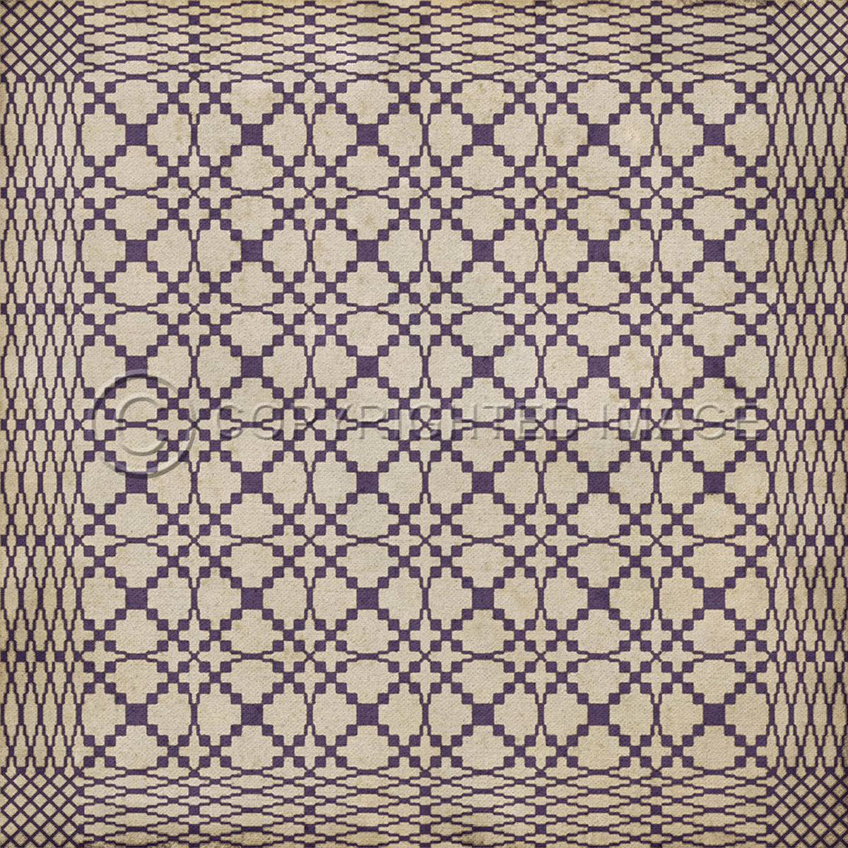 Woven Louisa Est 1742 36x36