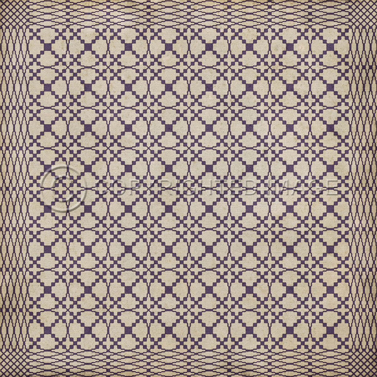 Woven Louisa Est 1742 60x60