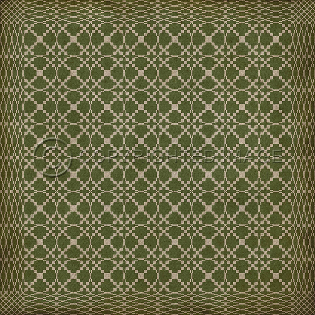 Woven Mecklenburg Est 1765 60x60