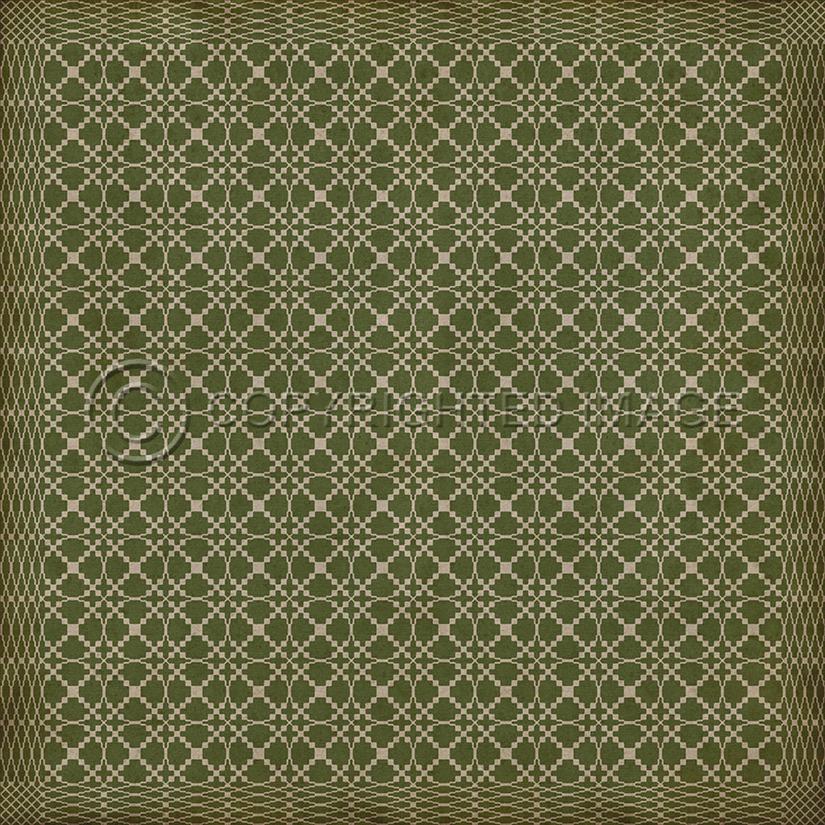 Woven Mecklenburg Est 1765 96x96