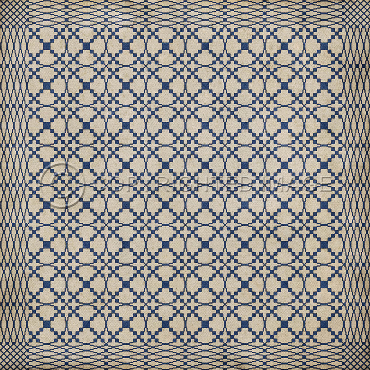 Woven Nelson Est 1808 72x72