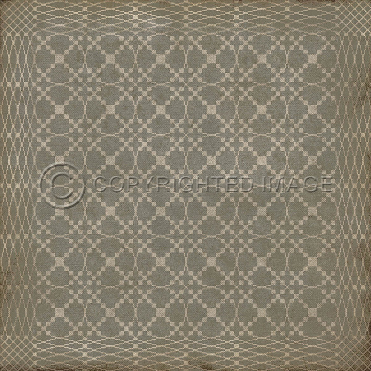 Woven Rockingham Est 1778 48x48