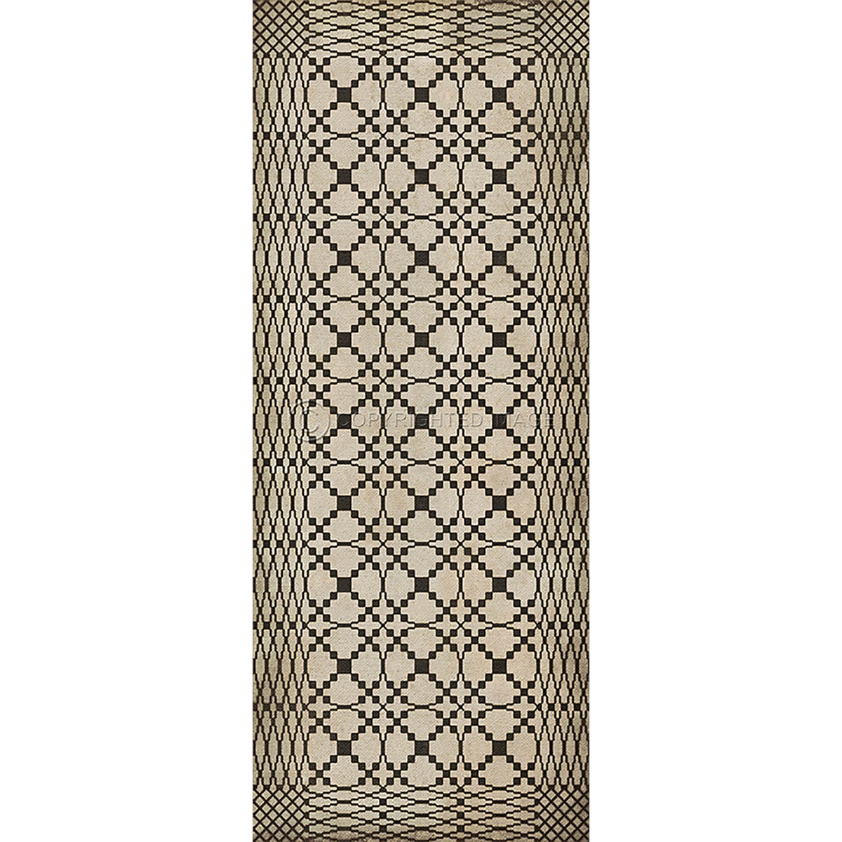 Woven York Est 1634 36x90