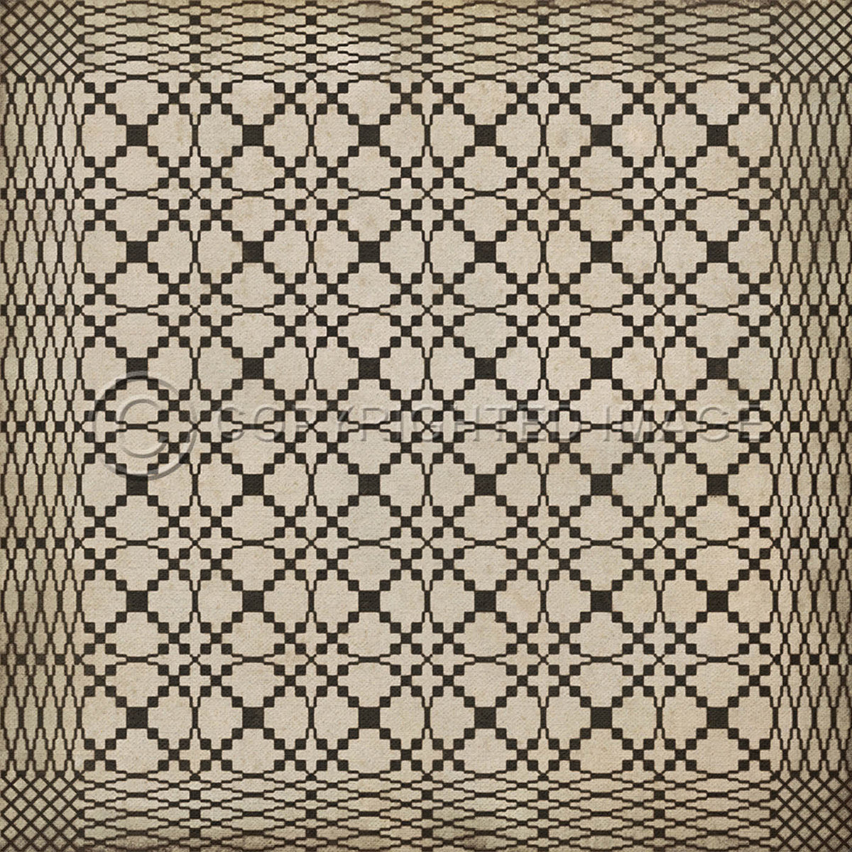 Woven York Est 1634 48x48