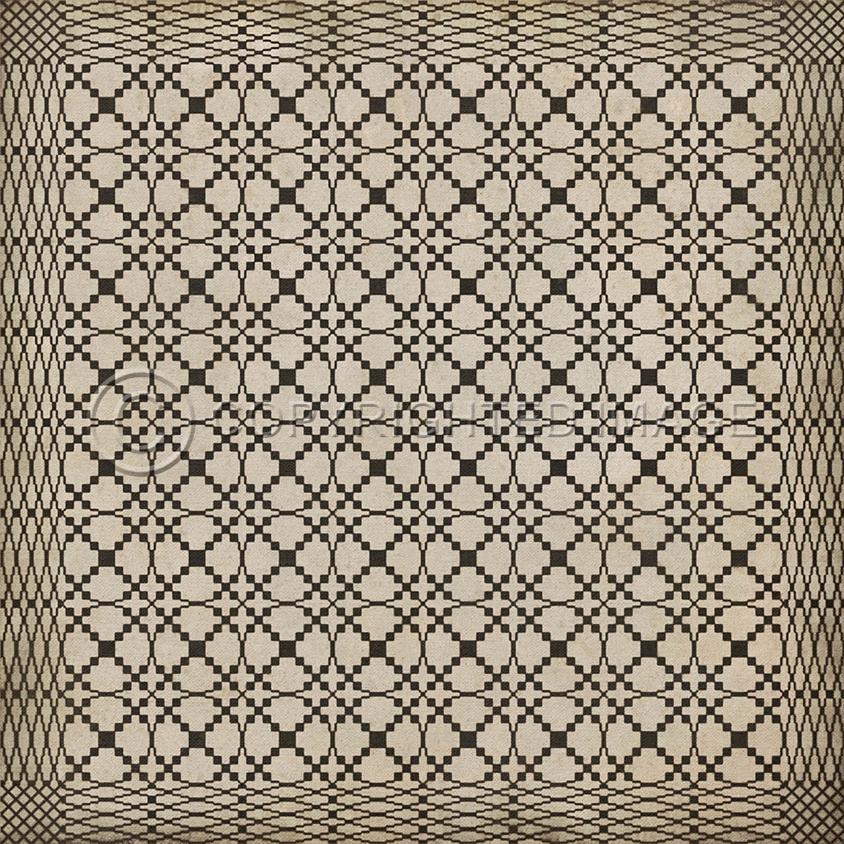 Woven York Est 1634 60x60