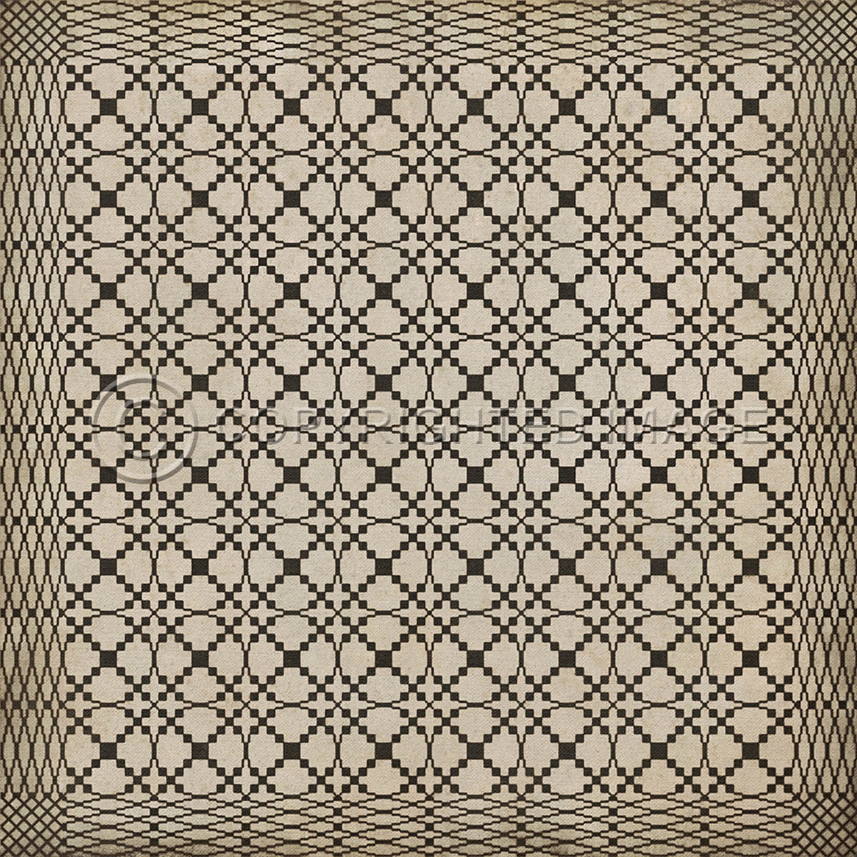 Woven York Est 1634 72x72