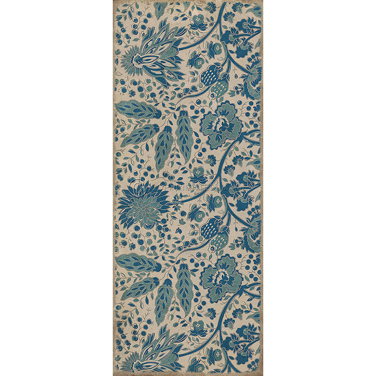 Garden Gate A Slash of Blue 36x90