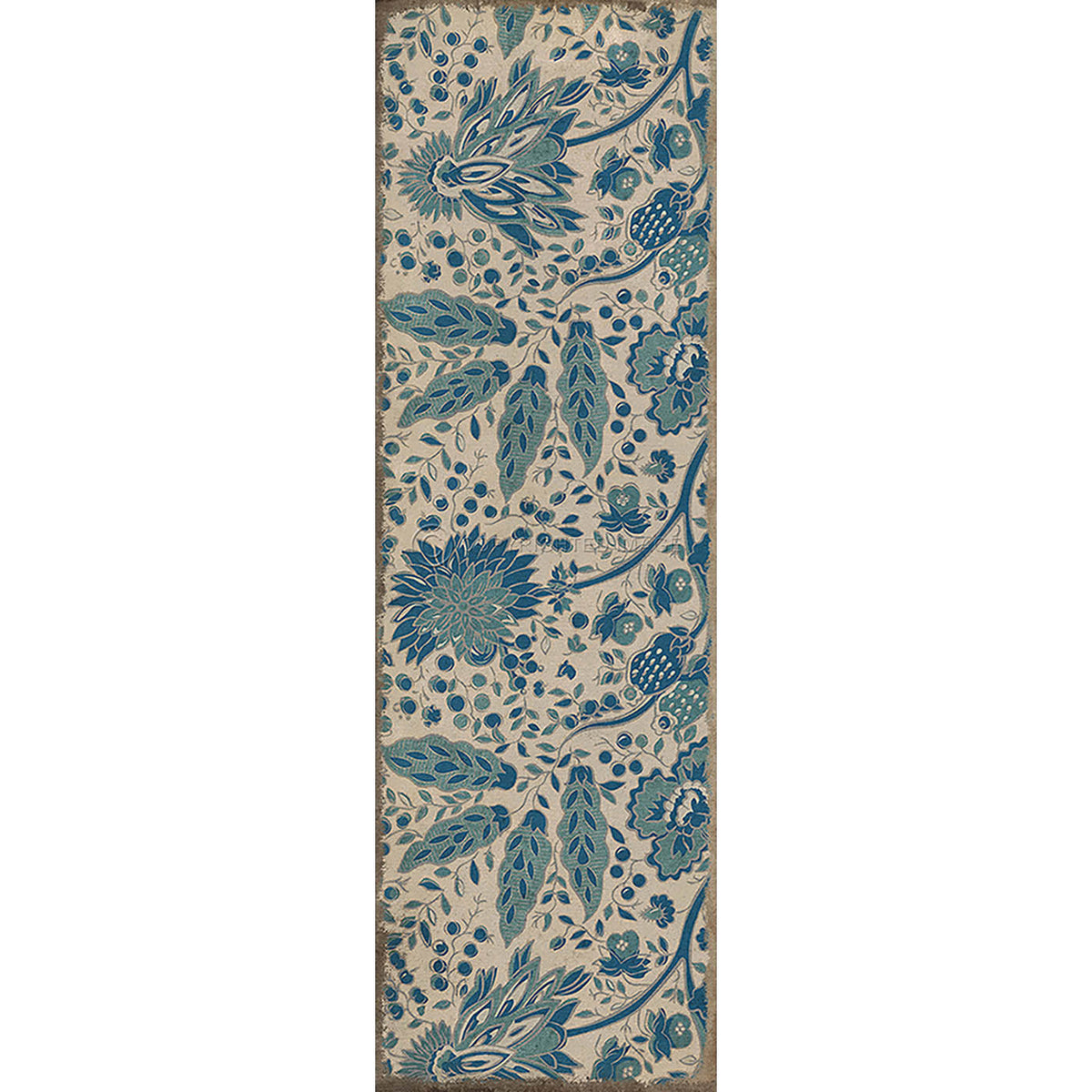 Garden Gate A Slash of Blue 36x115