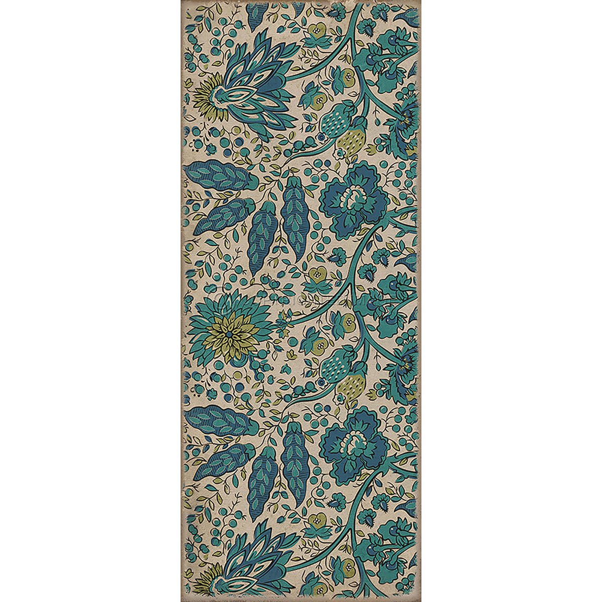 Garden Gate Beneath A Mountains Brow 36x90