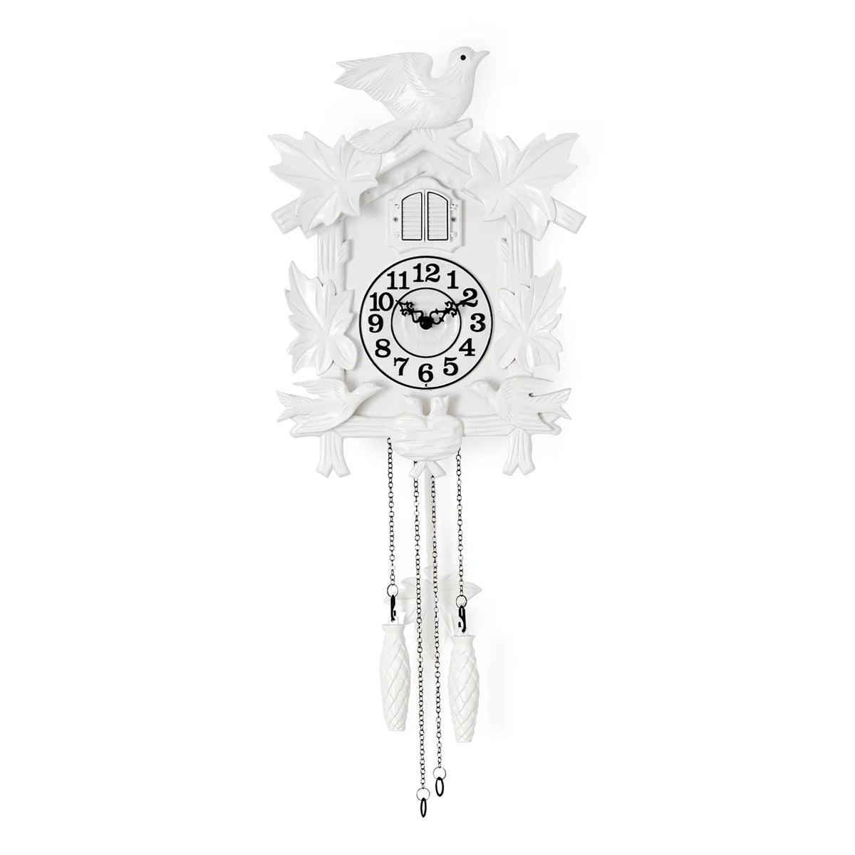 Village White Cuckoo Clock