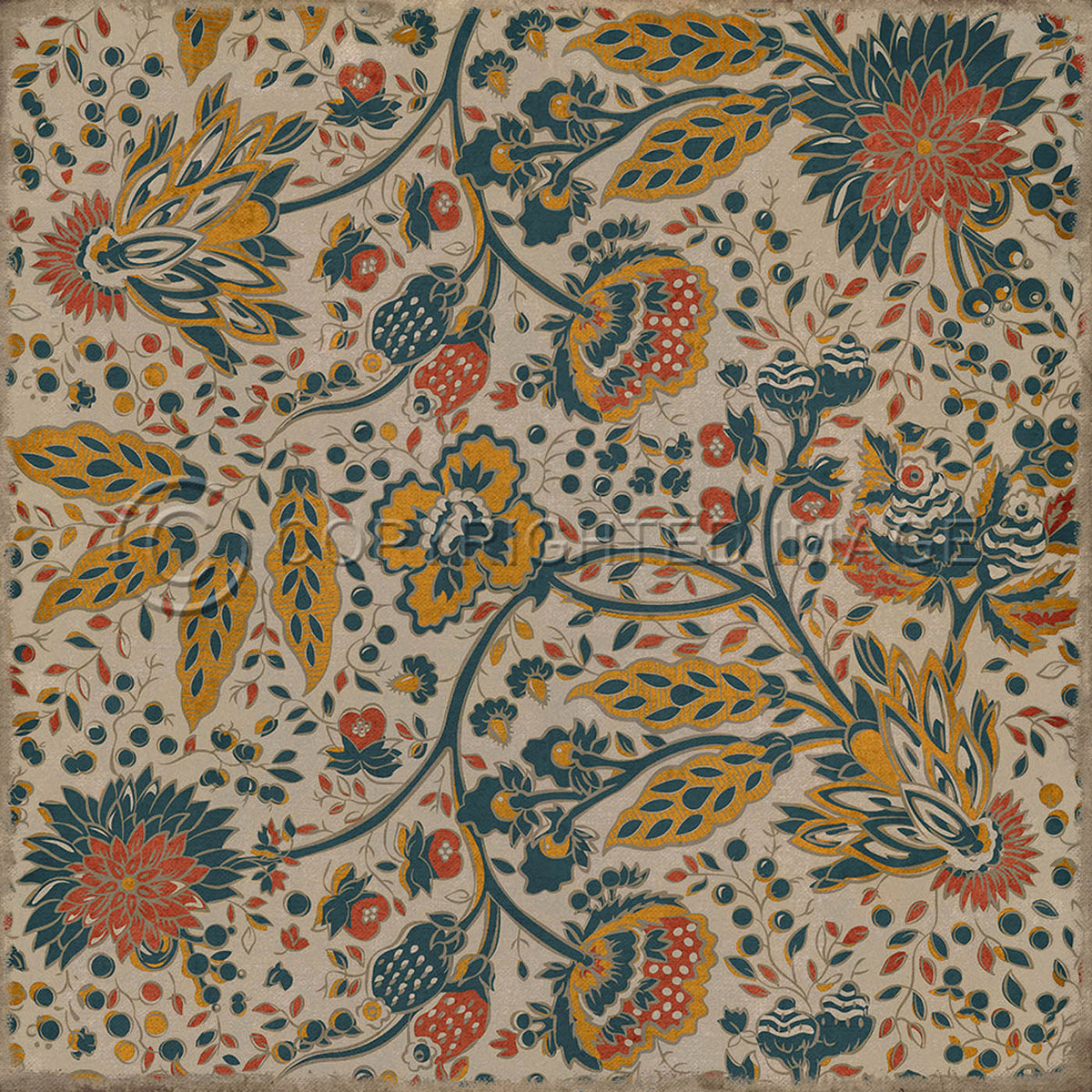 Garden Gate The Owl and the Sparrow 36x36