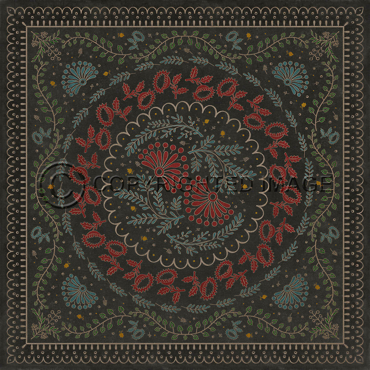 Cozens Down in a Leafy Dell 72x72