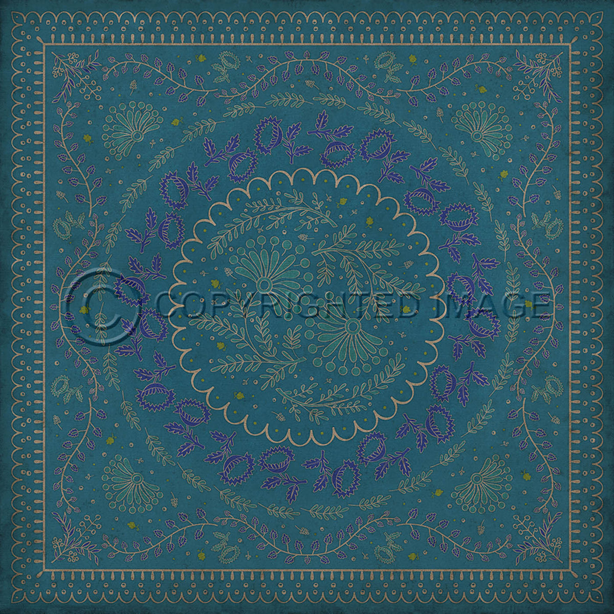 Cozens Enraptured I Gaze 48x48