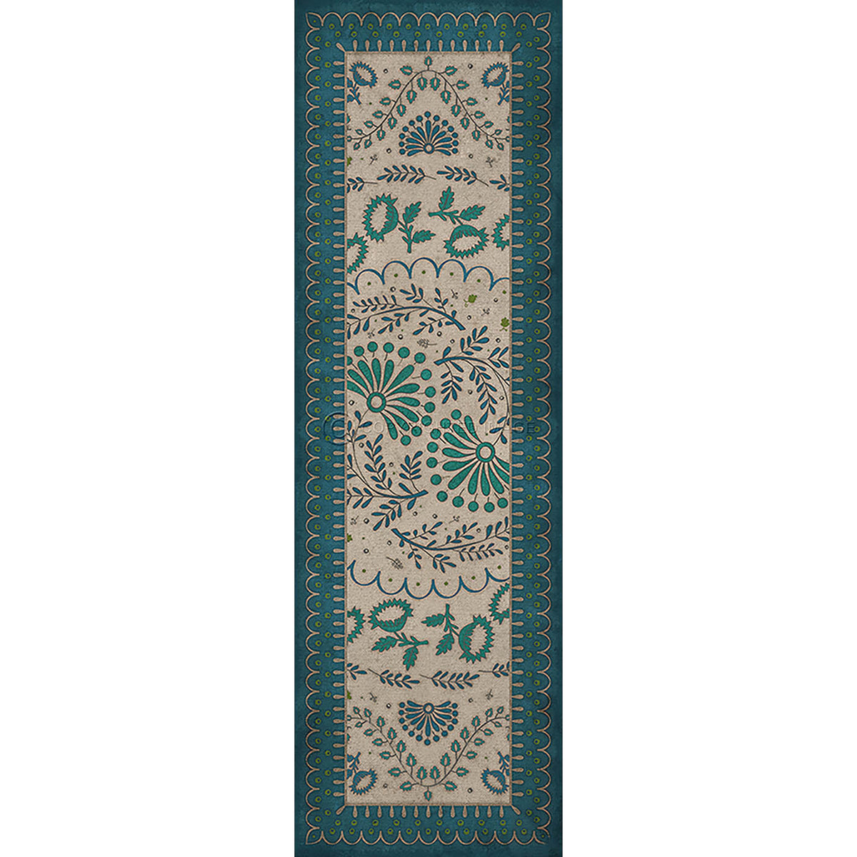 Cozens Mist Covered Mountains 36x115