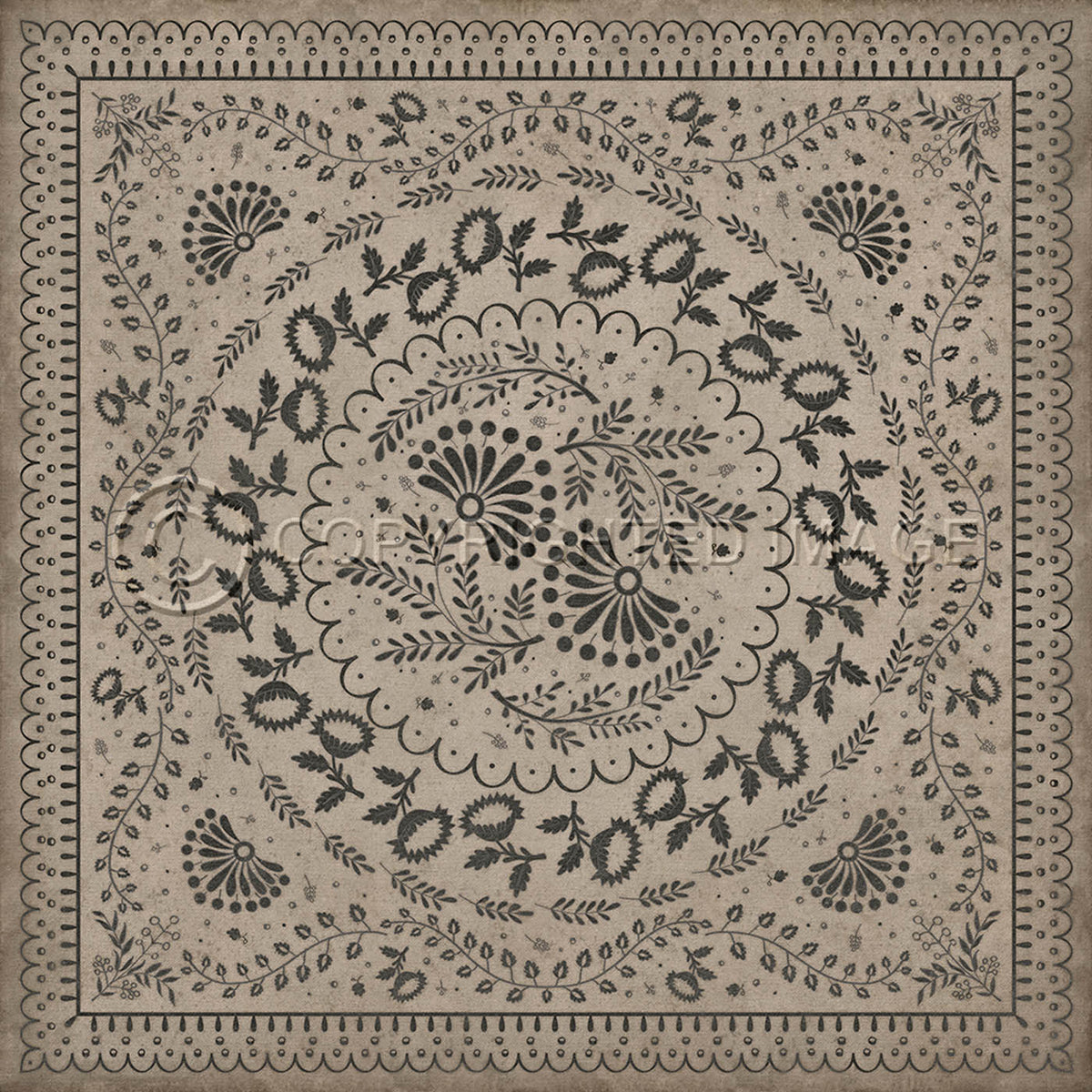 Cozens Over the Hills and Far Away 36x36