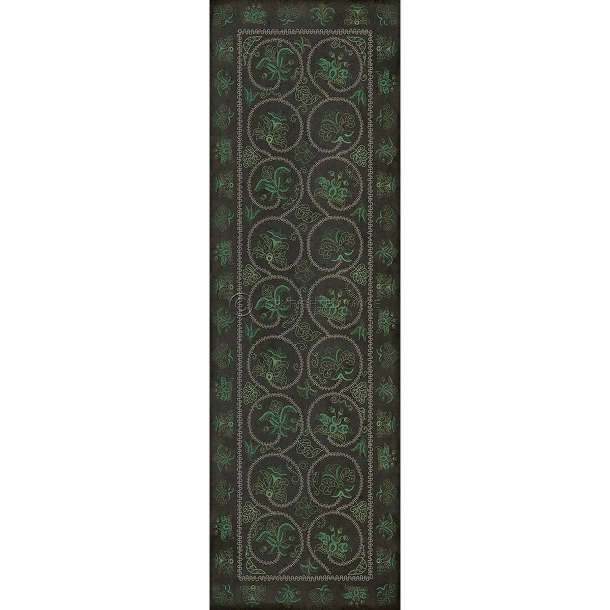 Crewelwork Beebalm 36x115