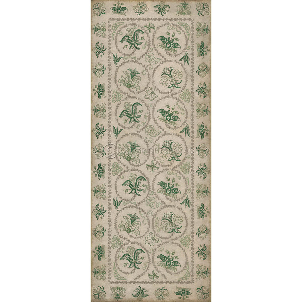 Crewelwork Gayfeather 36x90