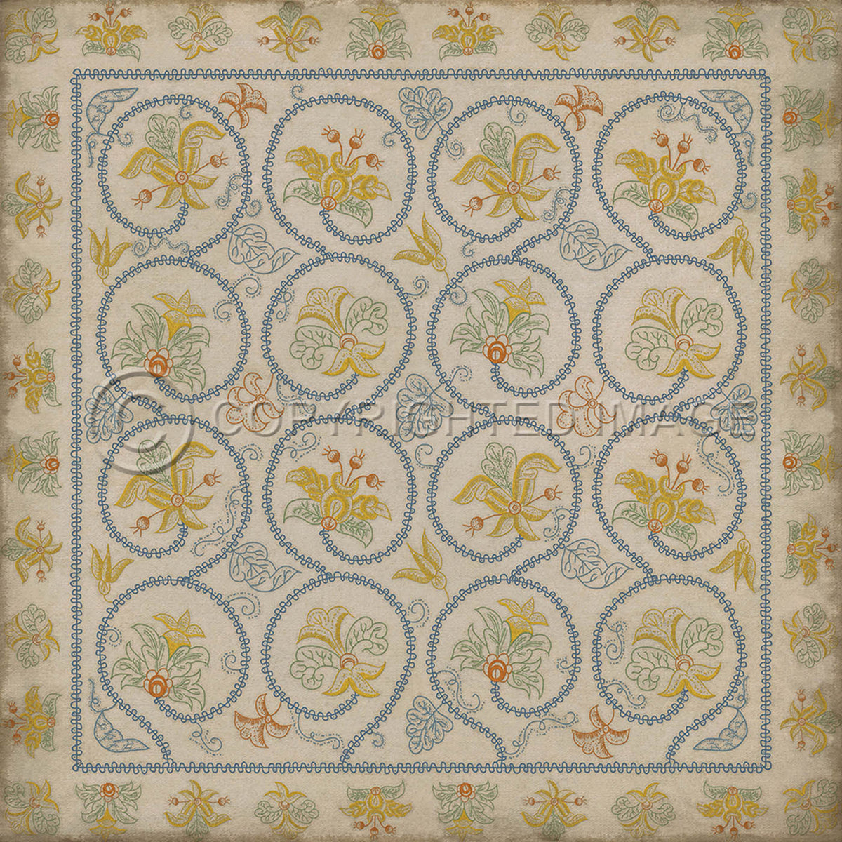 Crewelwork Sweetflag 72x72