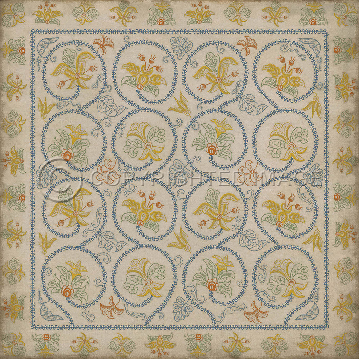 Crewelwork Sweetflag 96x96