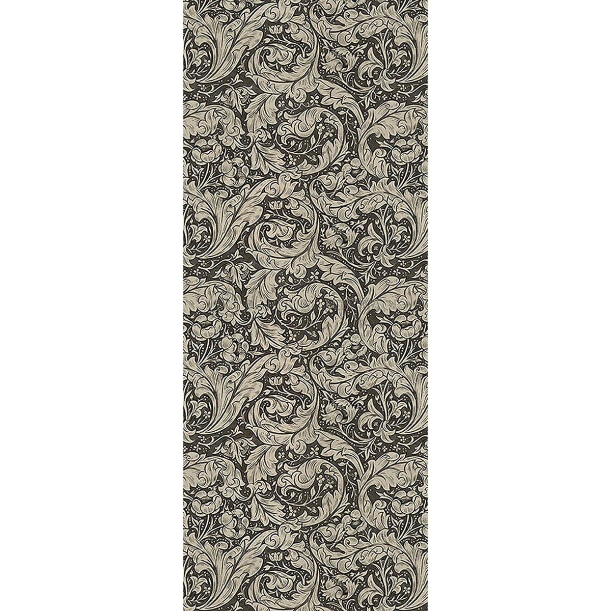 Bachelors Button Black and Linen 36x90