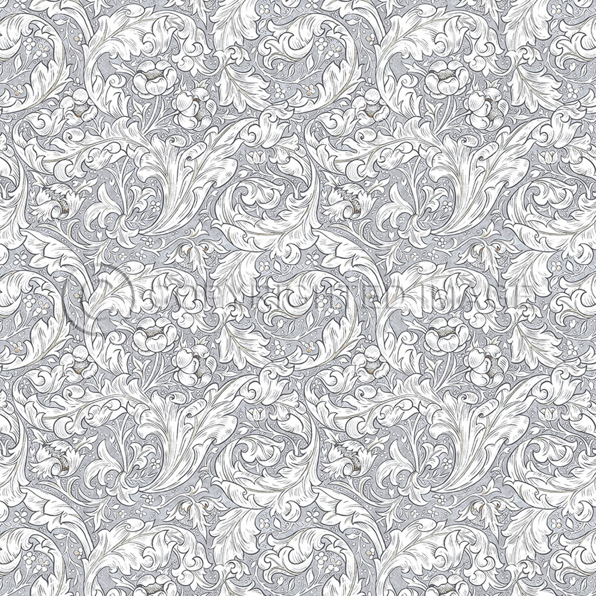 Bachelors Button Chalk 60x60