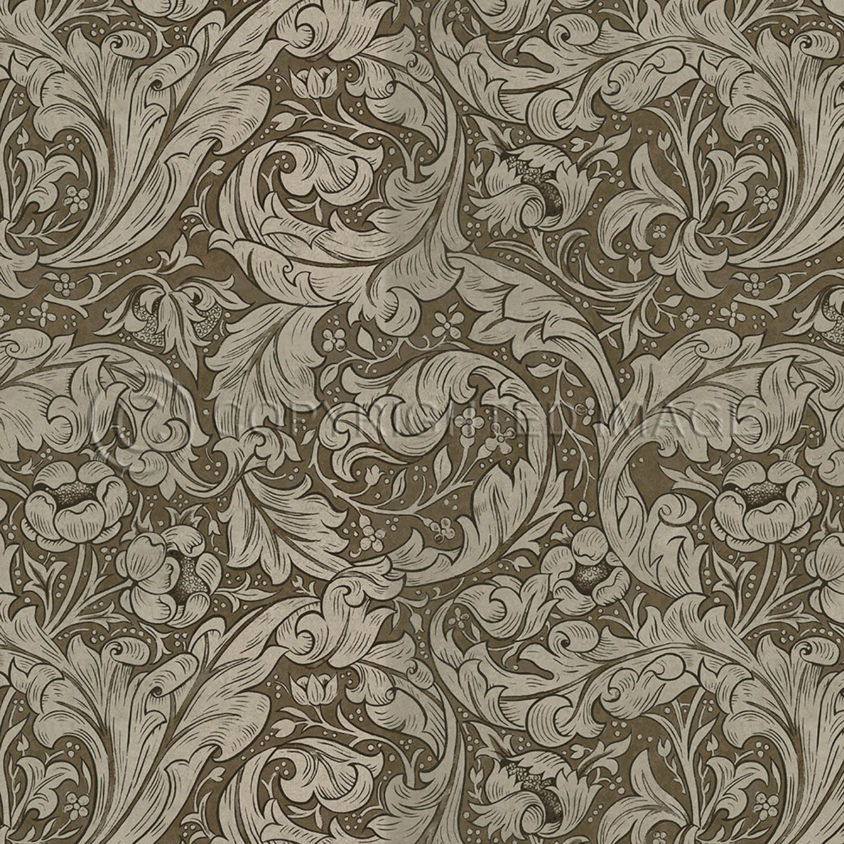 Bachelors Button Fawn 36x36