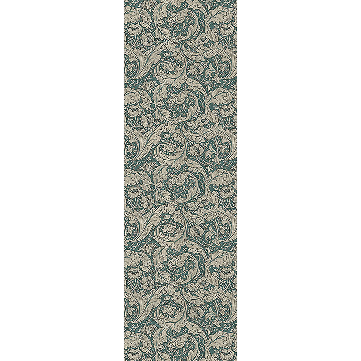 Bachelors Button Mineral and Linen 36x115