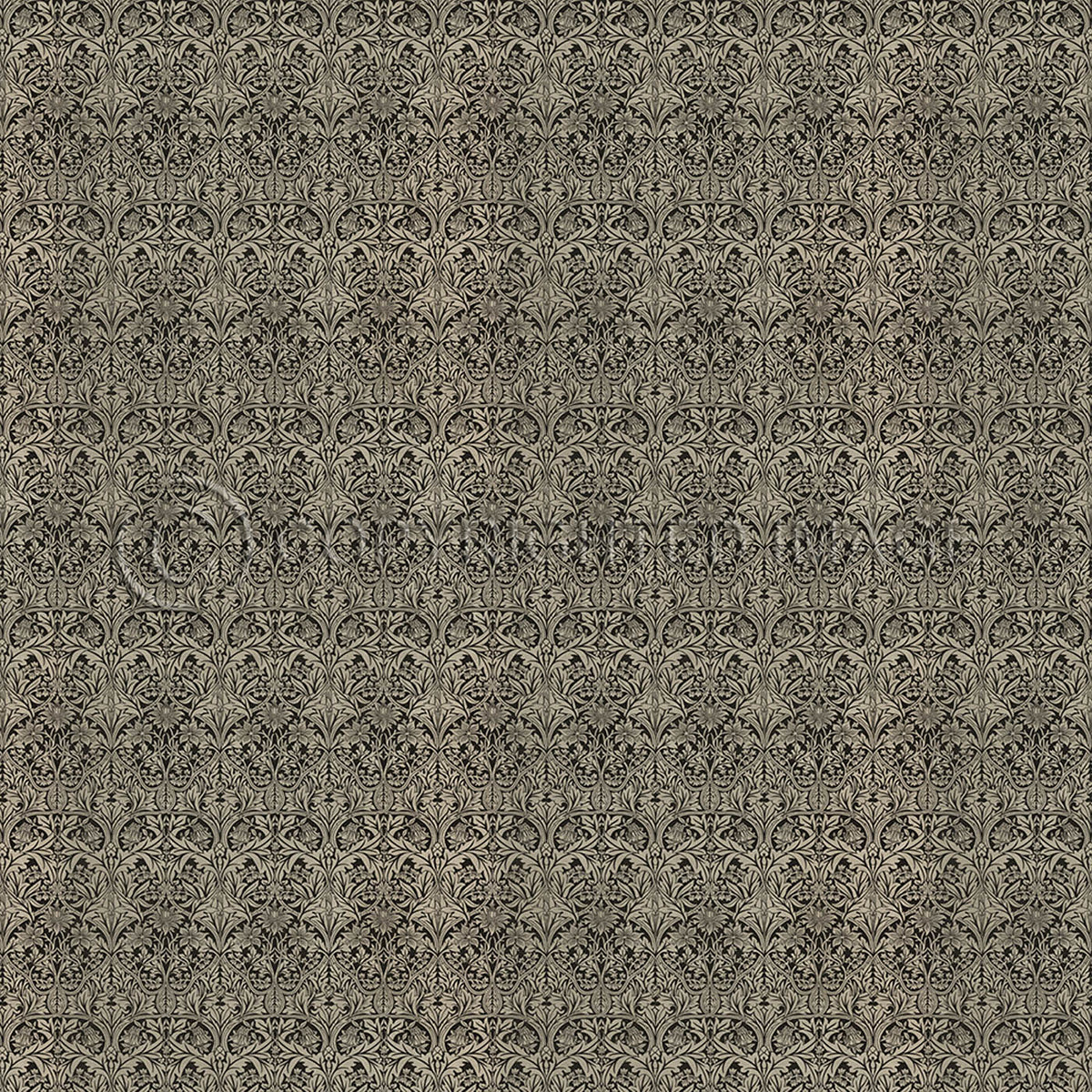 Bluebell Calico and Black 72x72