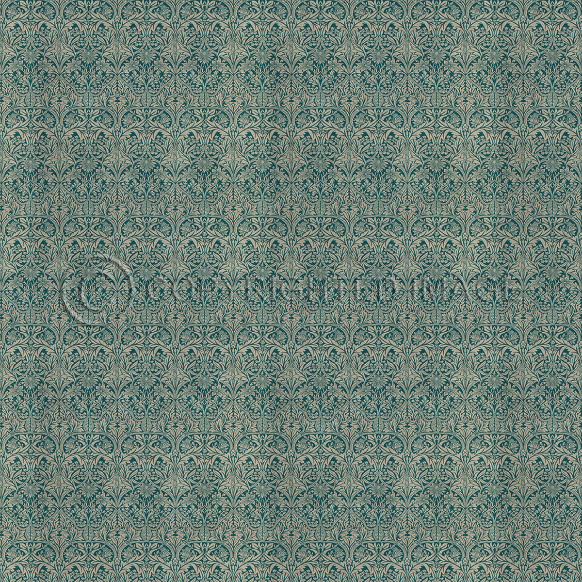 Bluebell Teal 72x72