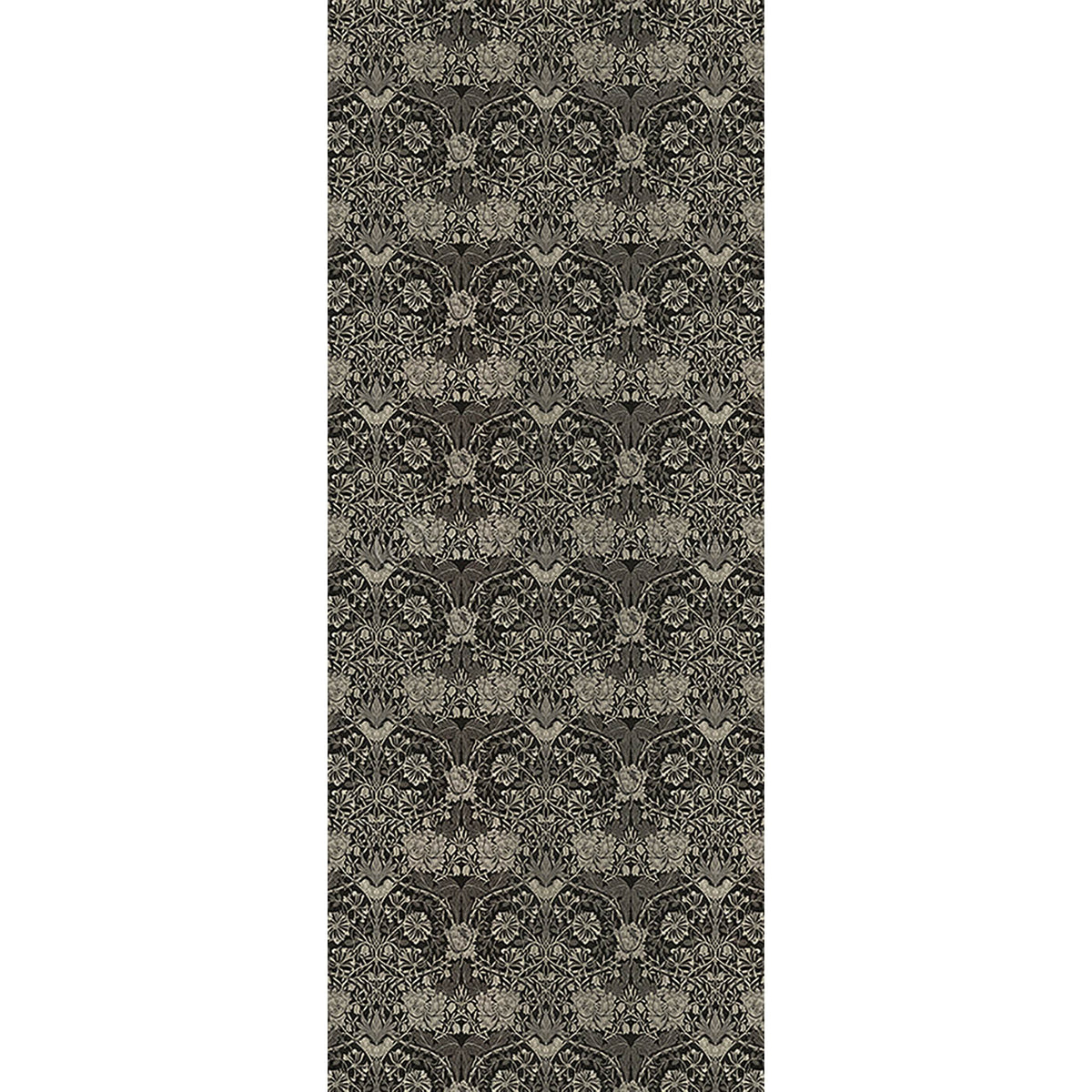 Honeysuckle and Tulip Black 36x90