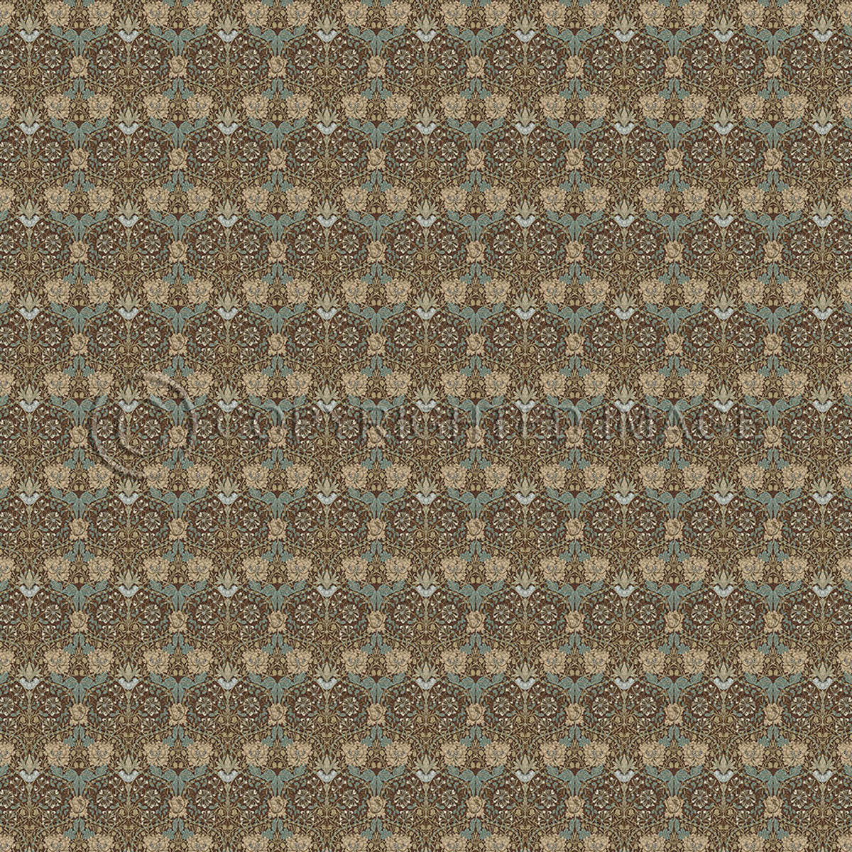 Honeysuckle and Tulip Bullrush 120x120