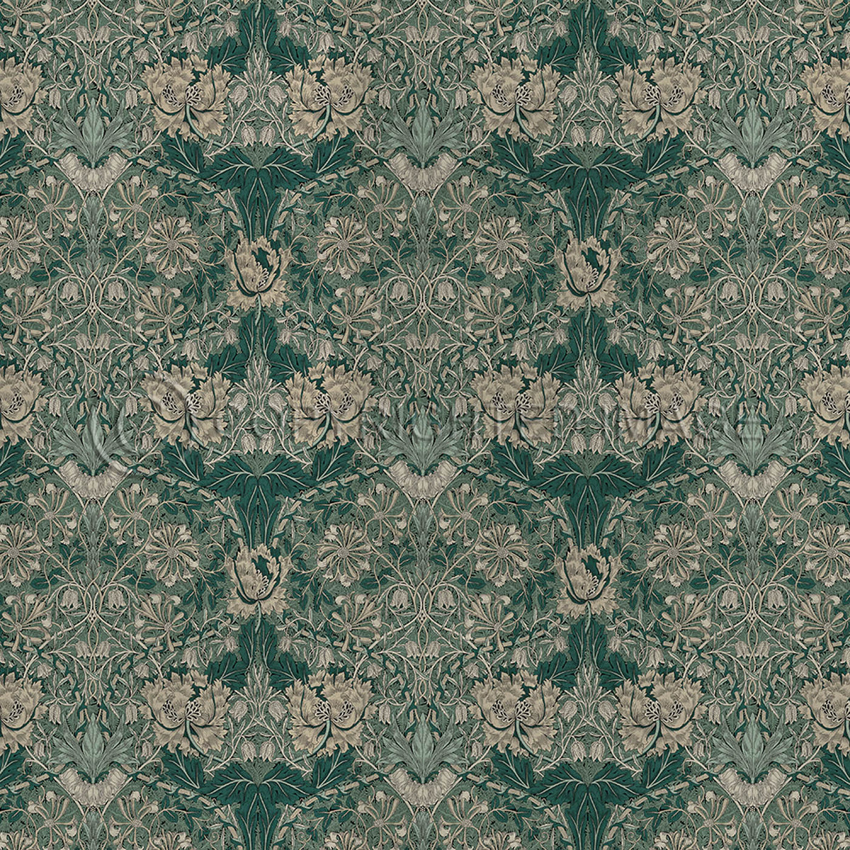 Honeysuckle and Tulip Mineral 36x36